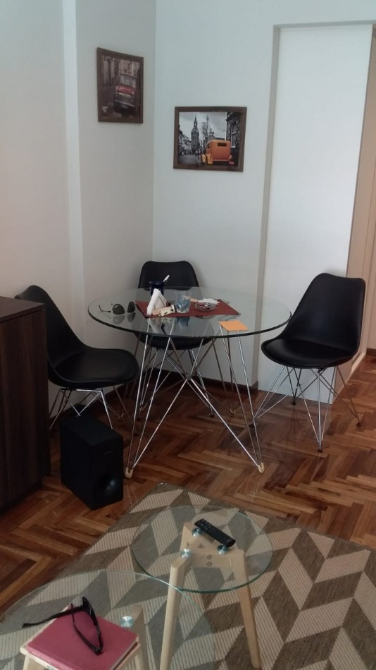 Venta de  departamendo dos ambientes con balcon y  vista al mar. 