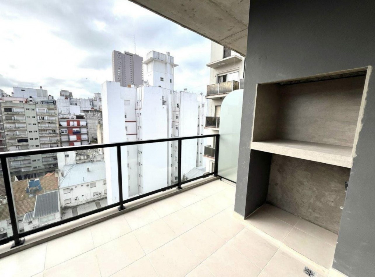 Venta de departamento dos ambientes a estrenar con cochera cubierta 