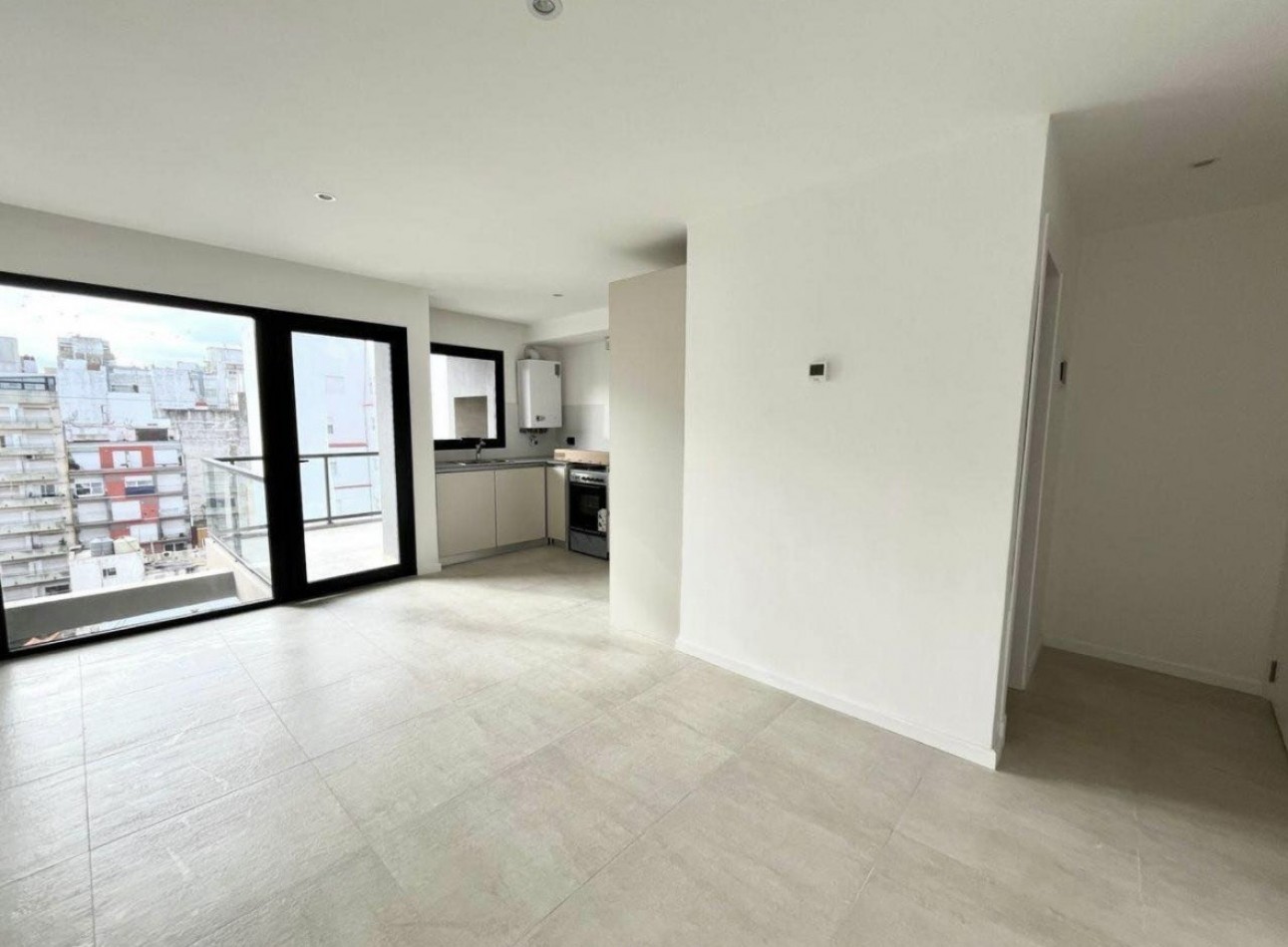 Venta de departamento dos ambientes a estrenar con cochera cubierta 