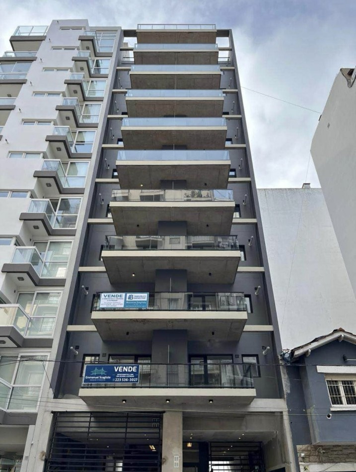 Venta de departamento dos ambientes a estrenar con cochera cubierta 