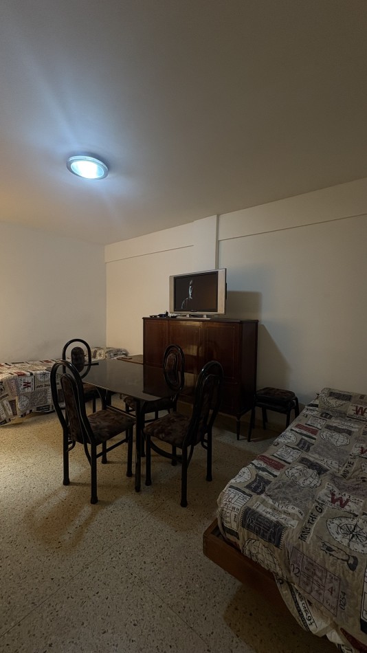 Departamento dos ambientes a metros de la playa 