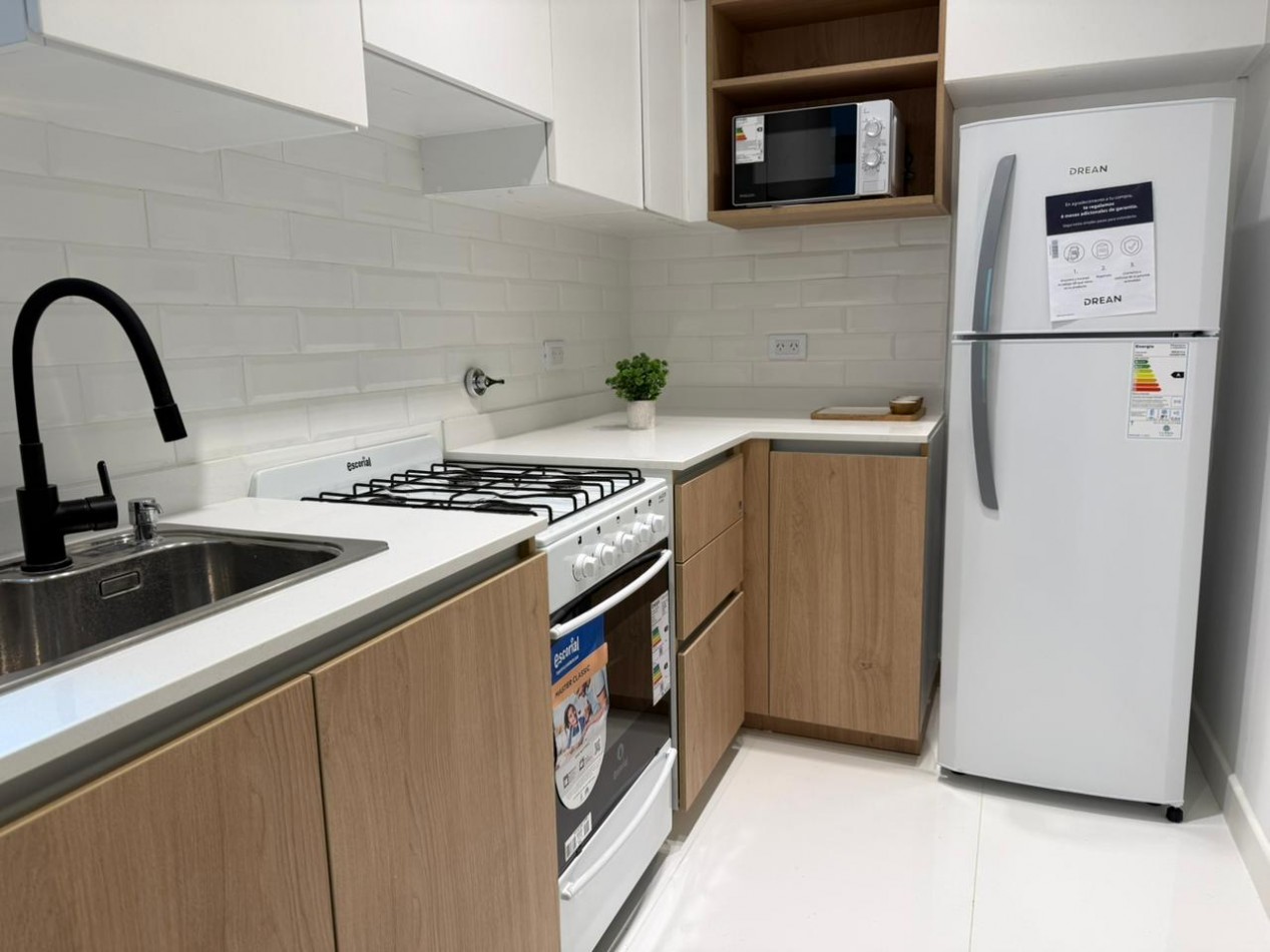 Venta de departamento 3 ambientes con dos patios. RECICLADO