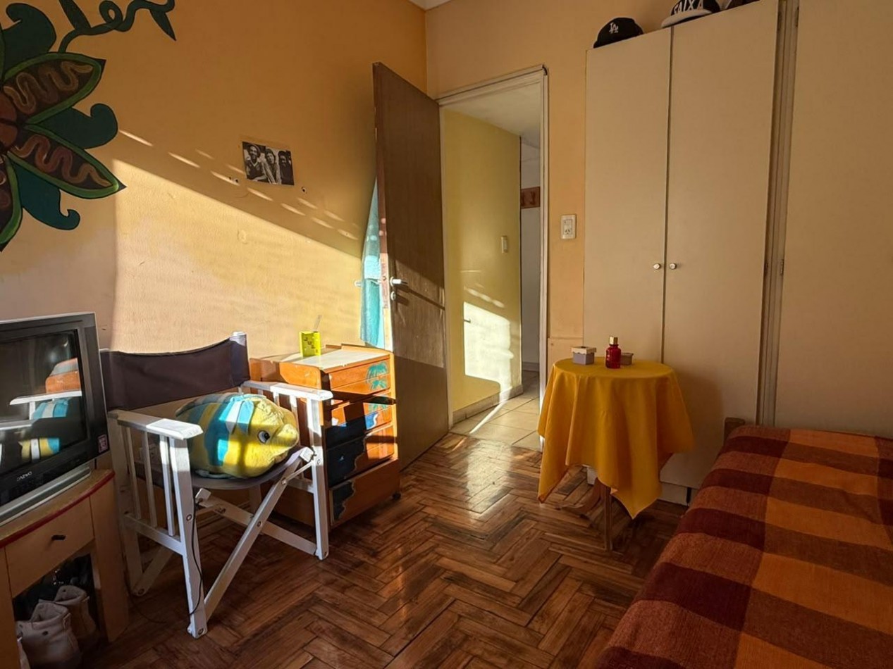 Venta de departamento 3 ambientes con dos patios- 